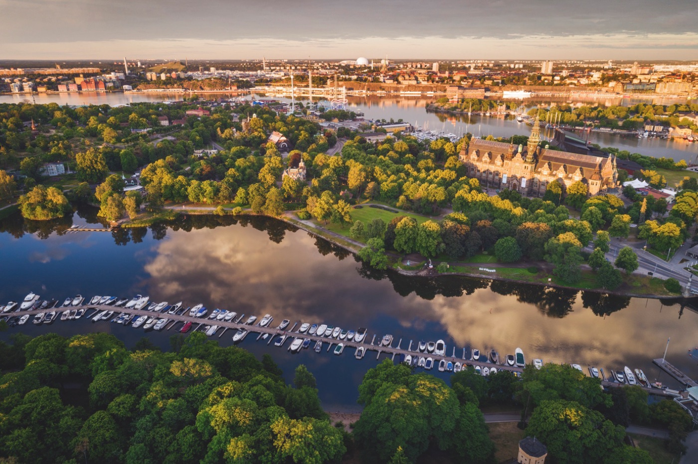 Stockholm i fågelperspektiv
